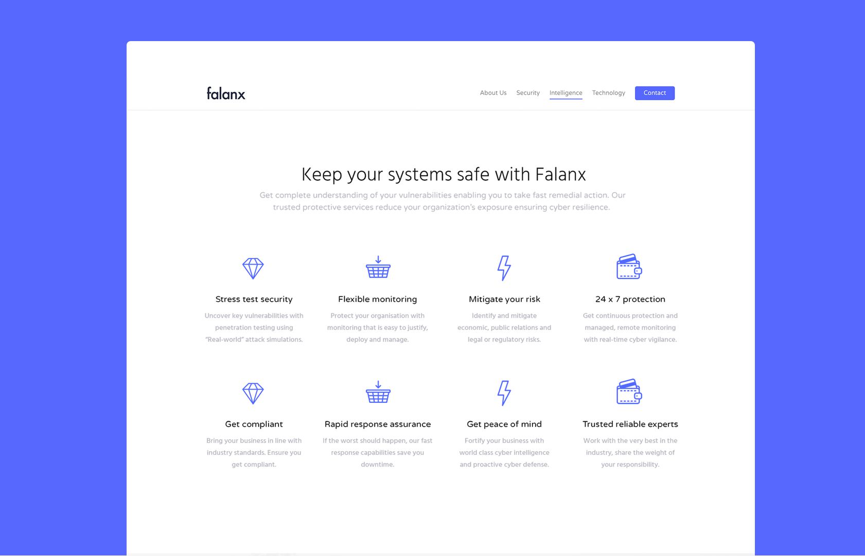 Falanx home page